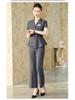 Women's Elegant Summer Suit Set - Formal Office & Hotel Wear, Professional Jewelry Store Attire