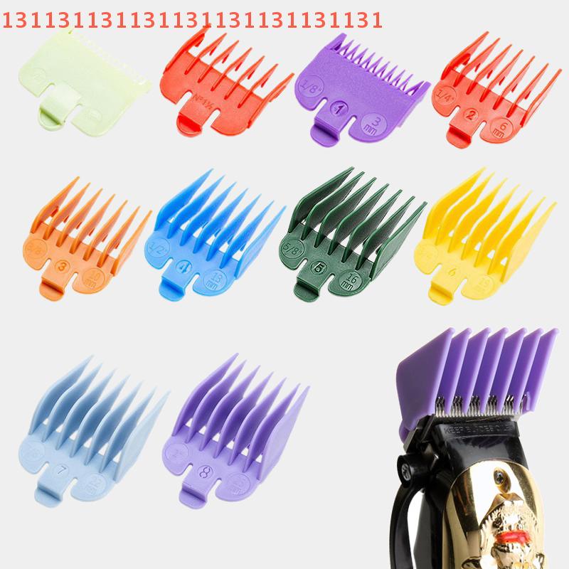 Universal Men's Hair Clipper Limit Comb Set 2/3/4/8/10Pcs Barber Cutting Guide Replacement Attachments for Hair Trimmer Styling