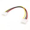 10pcs 4Pin Molex Male To Female Power Extension Cable IDE 4Pin Cord for HDD Optical Drive 20cm 30cm 50cm Power Adapter Extend Wire Stable Power Supply