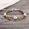 Colorful Beads Anklet Pearl Barefoot Sandals Foot Chain Ankle Bracelets Beach Jewelry