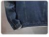 European & American Street Style Men's Washed Denim Jacket - Retro Punk, Loose Fit, Heavy Duty Workmanship