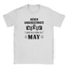Vintage Retro Birthday T Shirts Anniversary Birth Present Legend Born In May Tee Shirt Gift Man TShirts Cotton Short Sleeve