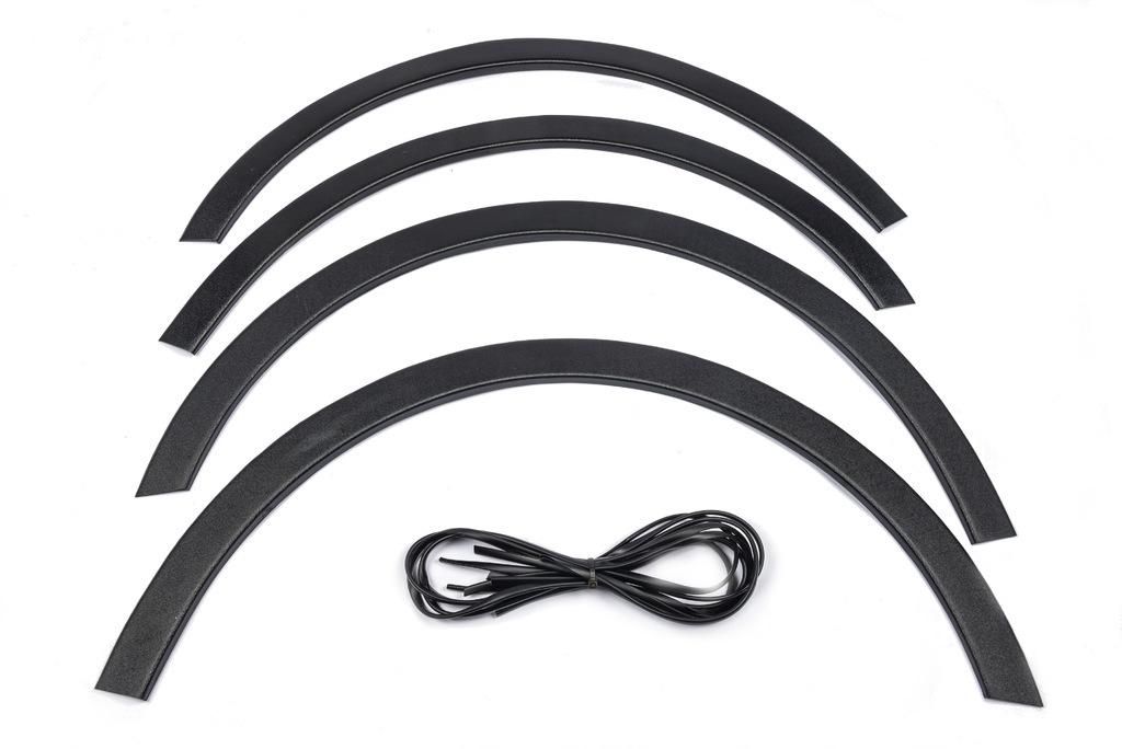 Bogenauskleidungen (4 Stück, schwarz) für VW Golf Plus
