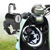 Lucchetto per casco moto 1PC Lucchetto fisso antifurto per biciclette universali 22mm-26mm