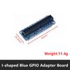 Raspberry Pi T-type GPIO Expansion Board, 11Pin GPIO Breakout Adapter In Red/Blue/Black PCB for Raspberry Pi 1B/1B+/Zero Series
