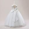 Christmas Dress Tulle Flower Girls Dress for Wedding Party Child Princess Pageant Long Gown Kids Dresses for Girls Formal Evening Clothes