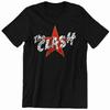 Punk Rock Band The Clash Corroded Spell Out Roter STAR T-Shirt Neu