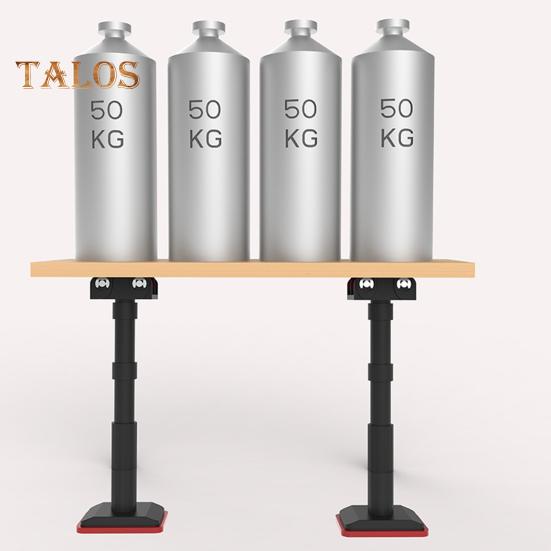 1/2 buc. Suporturi telescopice de ridicare Portanță mare Stabilitate înaltă Reglare înălțime Dispozitiv de ridicare cu economie de efort Cărucioc de ridicare mobilă