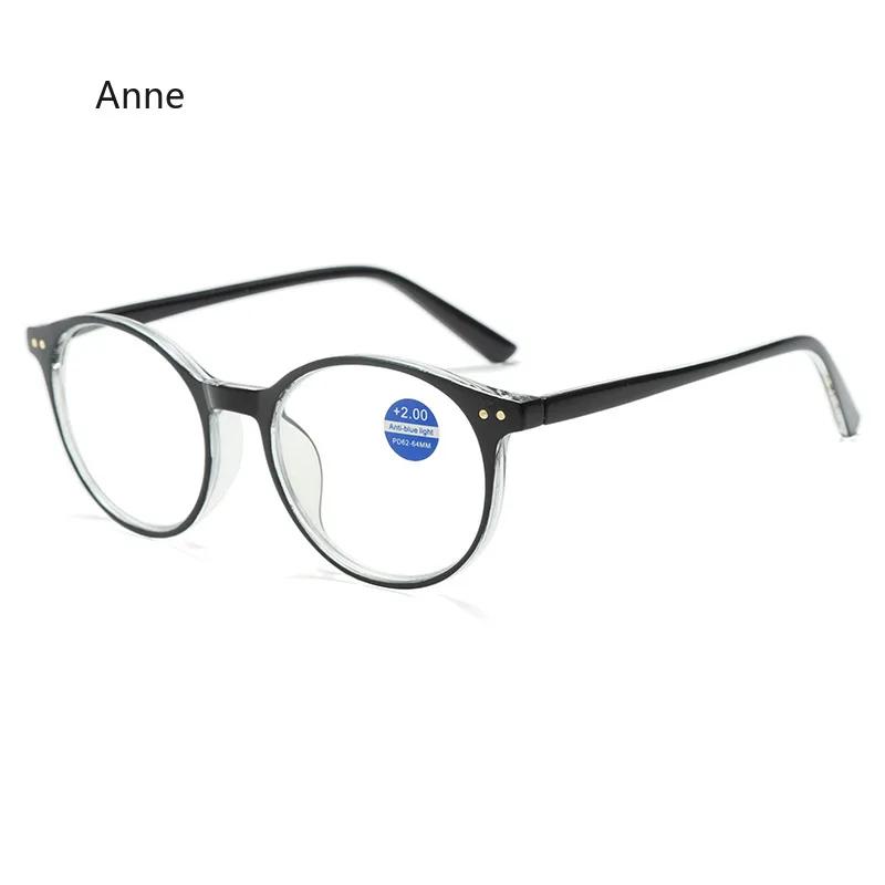 Fashion Reading Glasses Anti-Blue Light Women Men Computer Presbyopia Hyperopia Reading Eyeglasses+1.0 To 4.0 Reading Eyewear