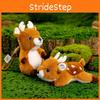Plush Sika Deer Keychain Toy Short Fabric Backpack Decor Children Gift Doll