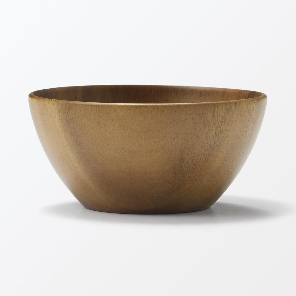 MUJI Acacia 13cm Diameter x 6cm 84956829 Bowl, Approx. Height,