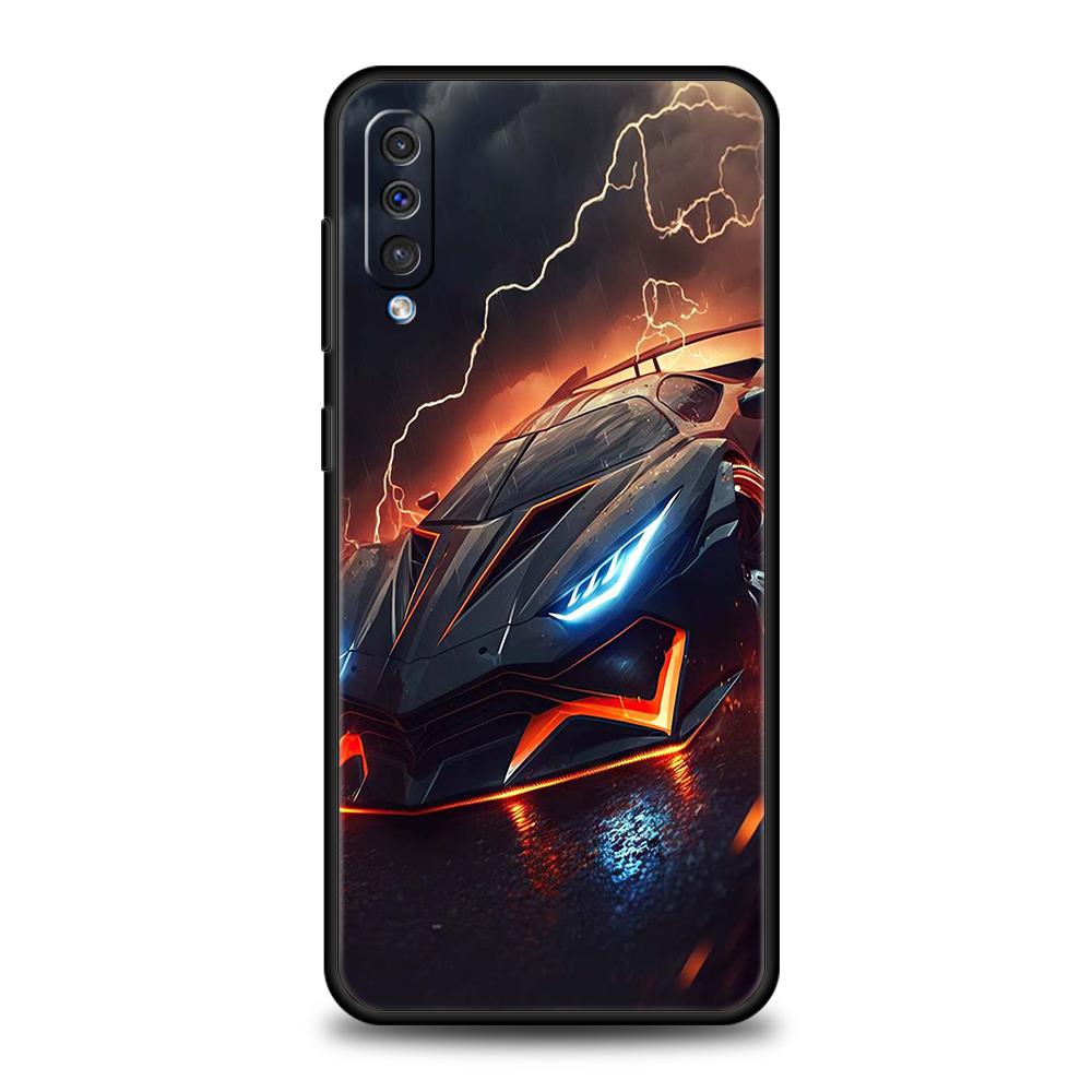 Cool Sports Car Phone Case for Samsung Galaxy A24 A25 A34 A22 A12 A14 A02 A03 A05 A70 A50 A10 A20 5G Silicone Cover Shell Capas Samsung A52