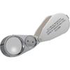 Jeweler's Magnifier, 40x Magnification, Made Of Metal, Folding Magnifier - RiRi