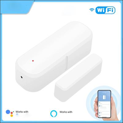 Smart Tür Fenster Sensor 2,4G WiFi Magnetische Öffnen Schließen Detektor Hause Einbrecher Alarm für TUYA