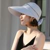 Beach Ladies Cycilng Big Brim Travel Empty Top Removable Sun Hat Women Cap Bucket Hat Fisherman Hat