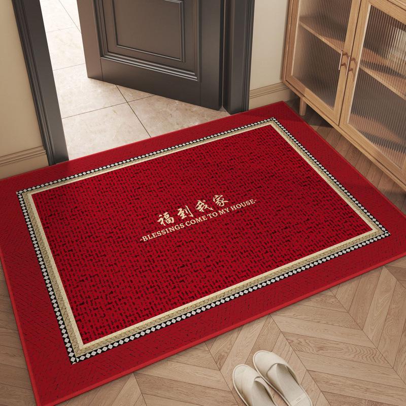 Chinese-Style High-End Anti-Slip Door Mat: Dirt-Resistant Carpet for Home Entrance
