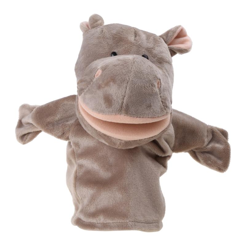 1 Pc Kids Plush Finger & Hand Puppet Popular Activity Boy Girl Role Play Bedtime Story Props 3D Animal Decompressing Toy Doll
