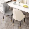 Modern Luxury Dining Chair Nordic Barest Simple Home Restaurant Chair Soft Padded eup Stool Dining Table Chair