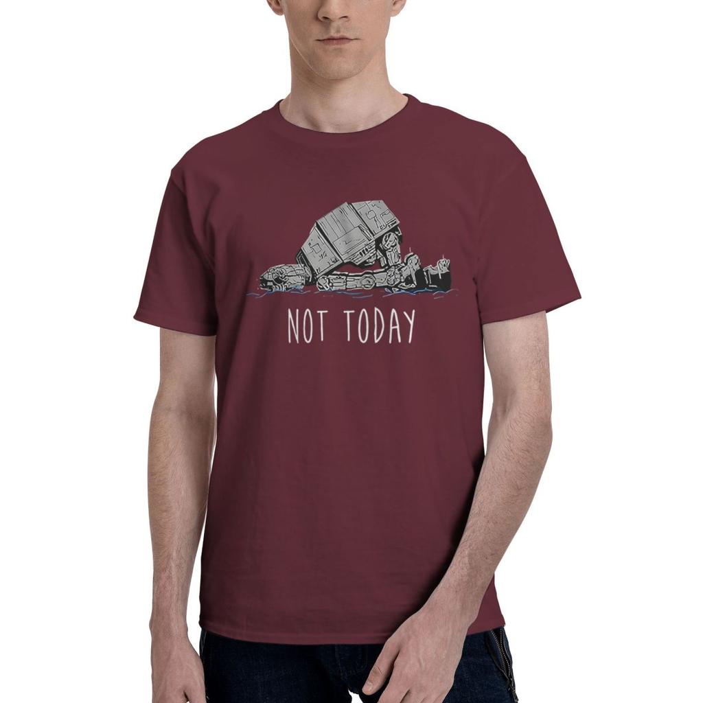 Not Today Hoth Graphic 100 Cotton Casual Breathable Confortable Manga Funny Mens TShirt Funny Gift