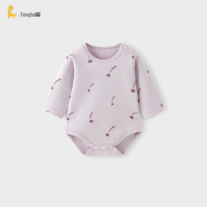 TONGTAI Baby Long Sleeve Pure Cotton Bodysuit