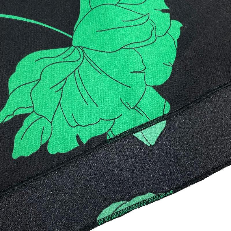 Rochie Casual Elegantă Slim cu Mâneci Lungi de Primăvară pentru Femei, Modă Toamnă, Imprimeu Îmbinat, Rochii Lungi Vintage pentru Femei, Talie Înaltă, Linie A, Rochie Sexy de Petrecere 25943