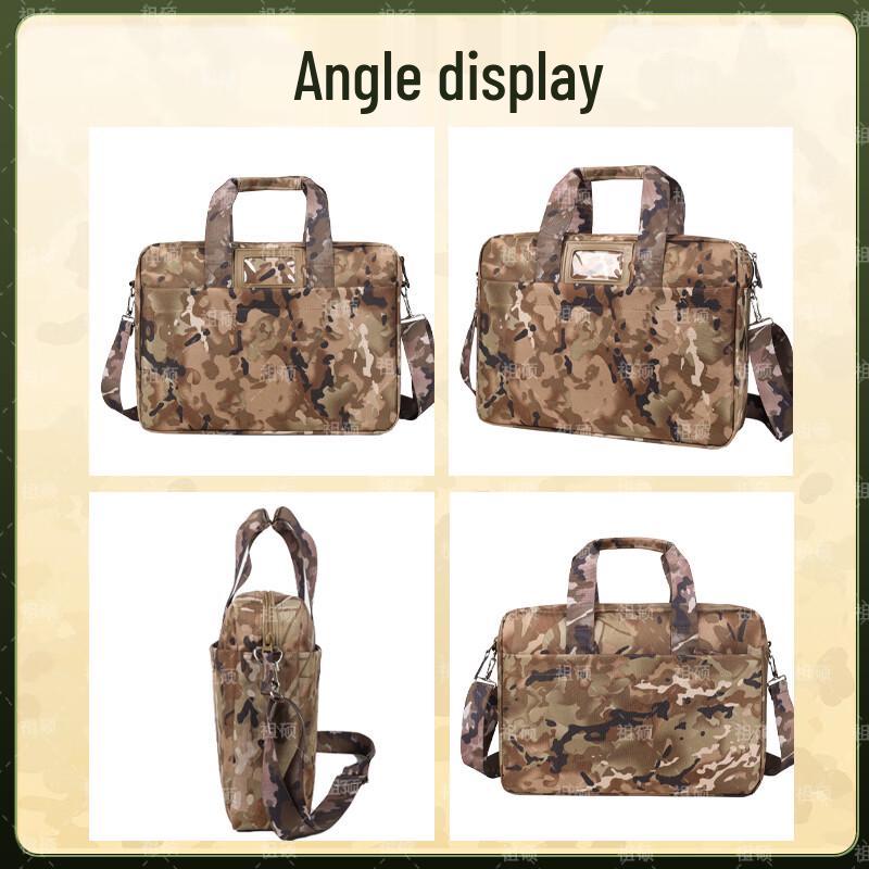 Zushuo Multi-functional Camouflage Laptop Handbag Briefcase