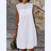 Dress Summer Loose Crochet Dress Lace
