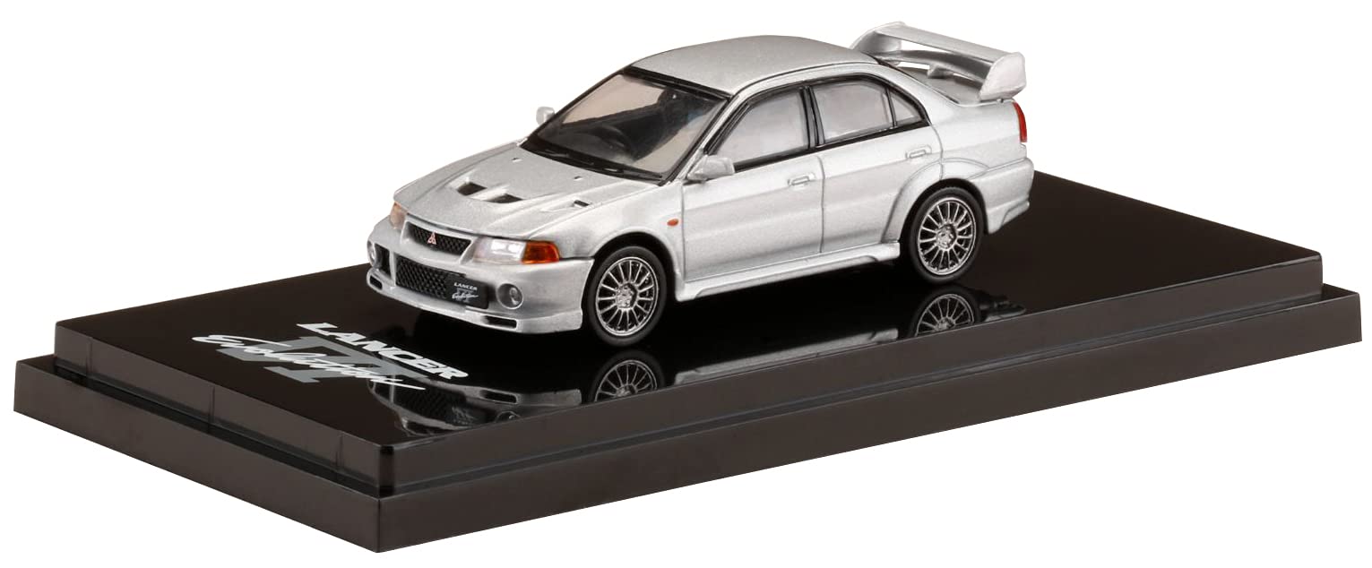 

Hobby JAPAN Mitsubishi Lancer GSR Evolution 6 Satellite Silver Metallic Finished Model HJ641033AS 1/64 (CP9A)