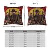 Federa per Cuscino Red Dead Redemption Outlaws For Life Poliestere Lino Velluto Decorazione Copricuscino da Lancio Copricuscino per Seduta Divano 18"