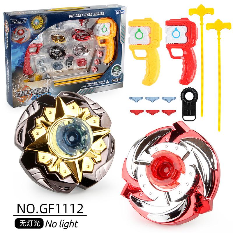 

Уникальный набор гироскопов Gf из сплава без подсветки для реалистичных спин-баттлов и веселья. Прочный. Alloy Battle Top
