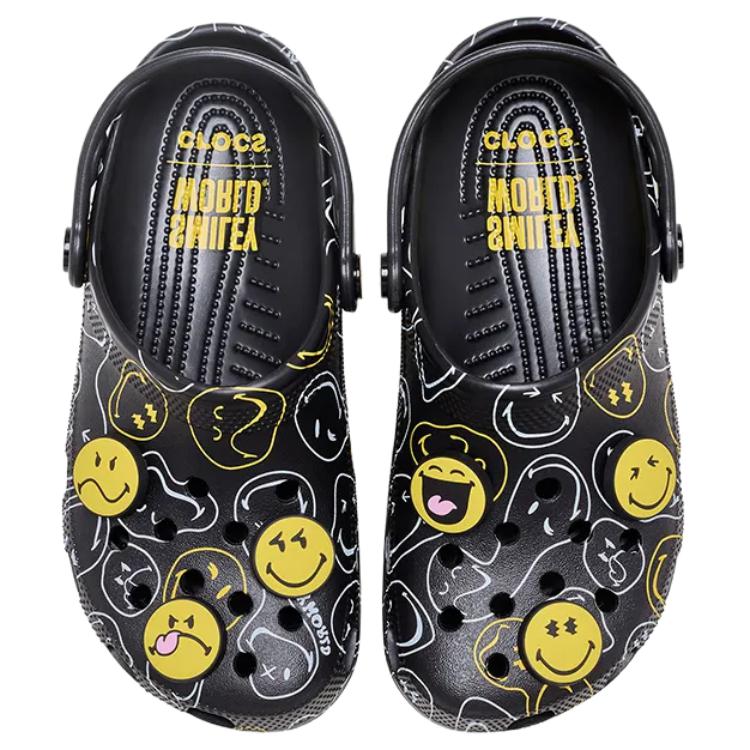 Crocs SmileyWorld Classic Clog Multi Unisex 211693‑90H