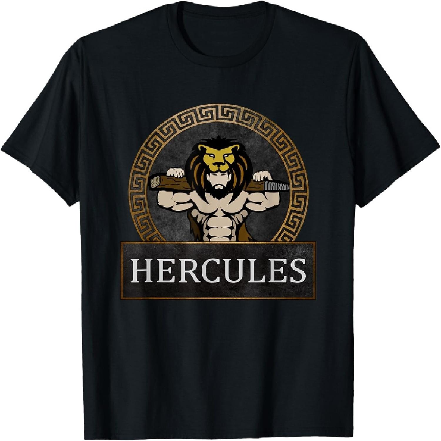 Ancient Roman Hero Hercules Strength of the Gods T-Shirt XXXXXL разноцветный