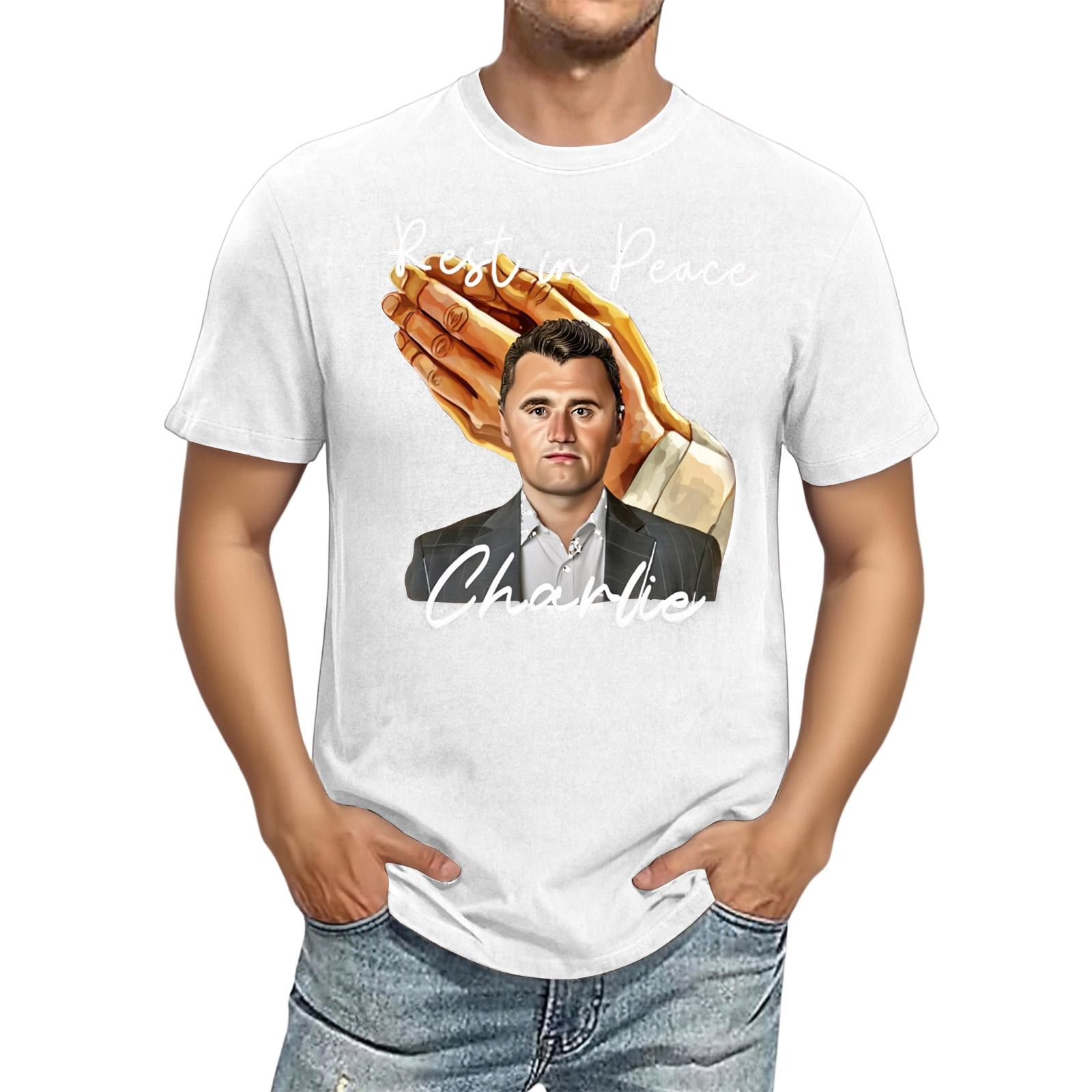 

Мужской повседневный удобный топ с принтом букв XXL белый