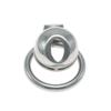 Stainless Steel Chastity Lock Penis Cage Thickened Veil Stable Snap Ring for Men Wear Out Lock Bird SM