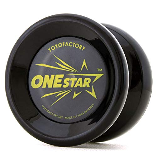 

Yoyo One Star Beginner s DVD included, Yoyo Factory (Clear Black)