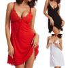 Sexy Lingerie Ladies Sleepwear Women Babydoll Robe Underwear Vneck Dress Night