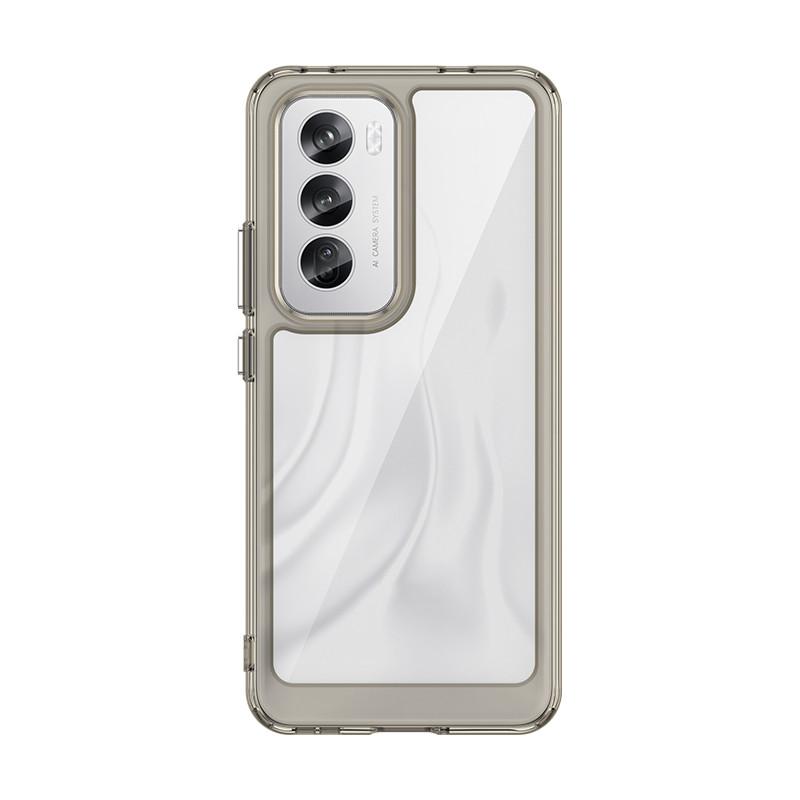 For OPPO Reno12 Case OPPO Reno12 5G Cover TPU Border Acrylic Backplane Protective Phone Cases For OPPO Reno 12 Pro Funda