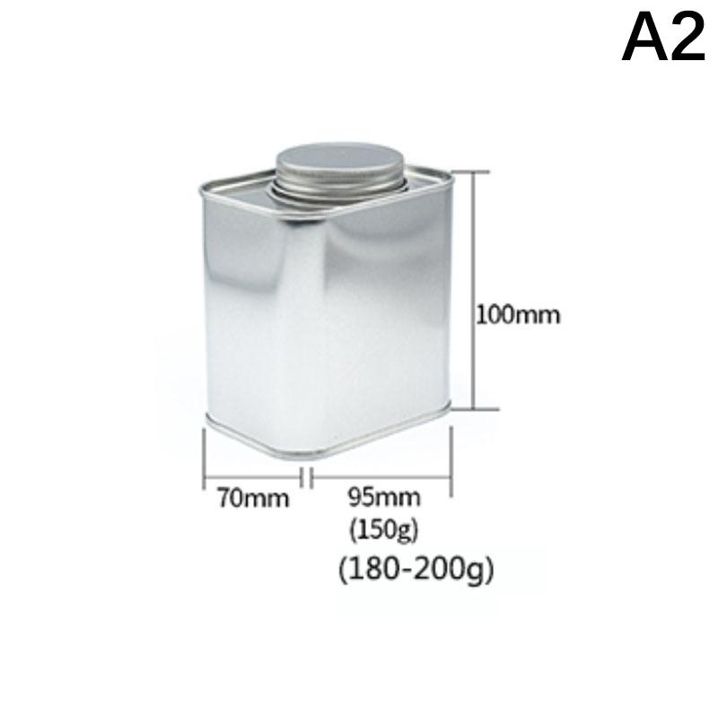 Luftdichte Dosen für Kaffeebohnen, Camping-Blechdose für den Außenbereich, Verpackung in Lebensmittelqualität, Aufbewahrung frischer, atmender Eisendosen