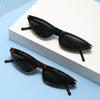 Oval small frame sunglasses, European and American retro personalized spice girls wear glasses ins fashion trend street sunglasses women