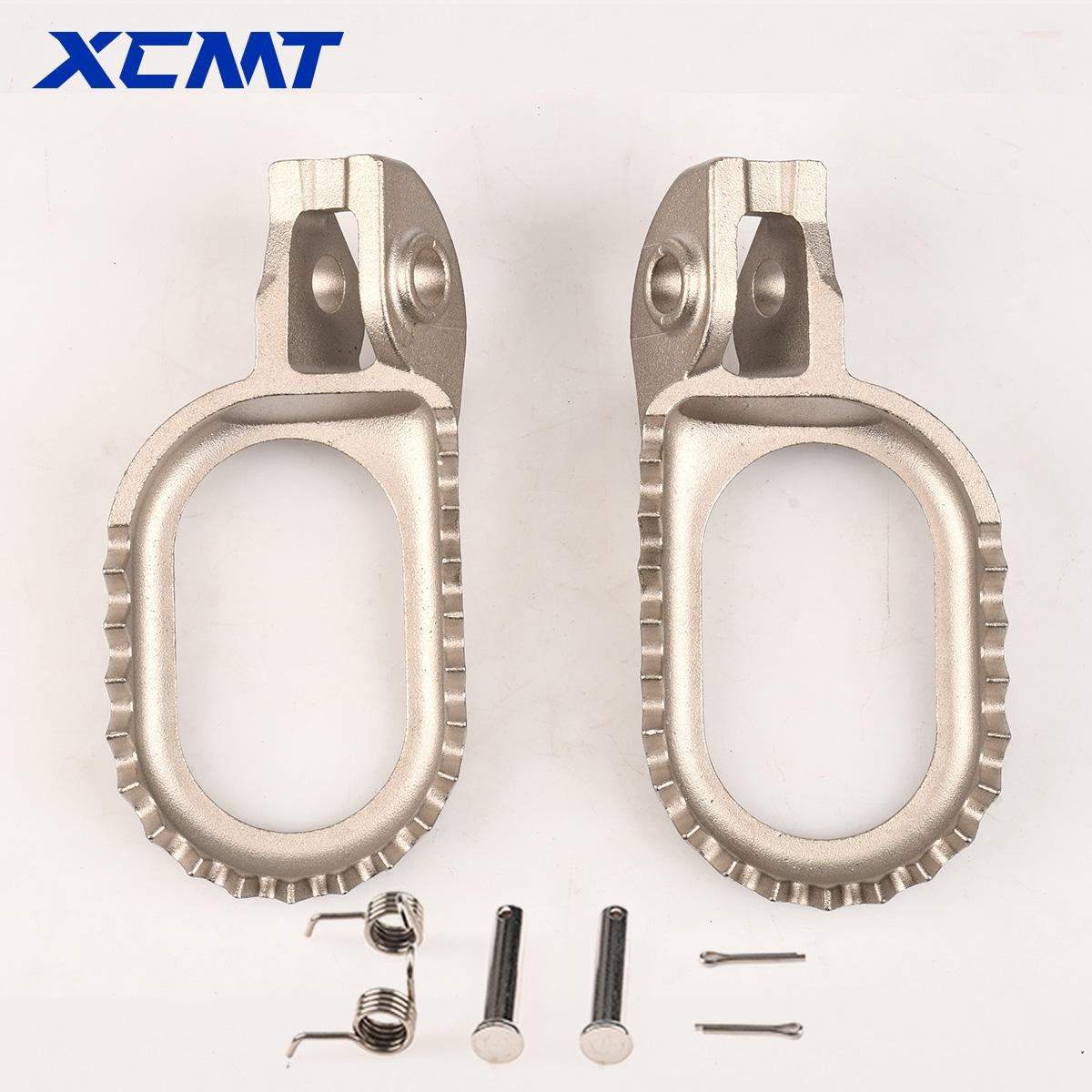 For KTM 125-500 EXC EXCF XCW XC XCF SX SXF 2017-2024 Motorcycle Lowered 3mm Rear Set Stainless Steel Foot Pegs Foot Rests Pedals 01 Style