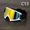 Motorradbrille Dirtbike-Brille Motocross-Brille Winddicht ATV-Brille Staubdicht Kratzfest