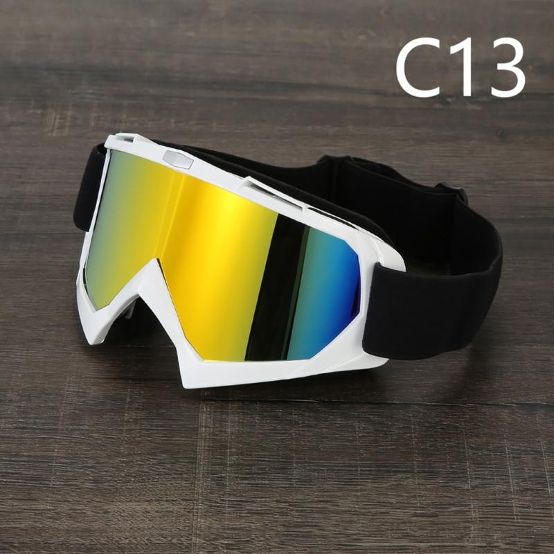 Motorradbrille Dirtbike-Brille Motocross-Brille Winddicht ATV-Brille Staubdicht Kratzfest