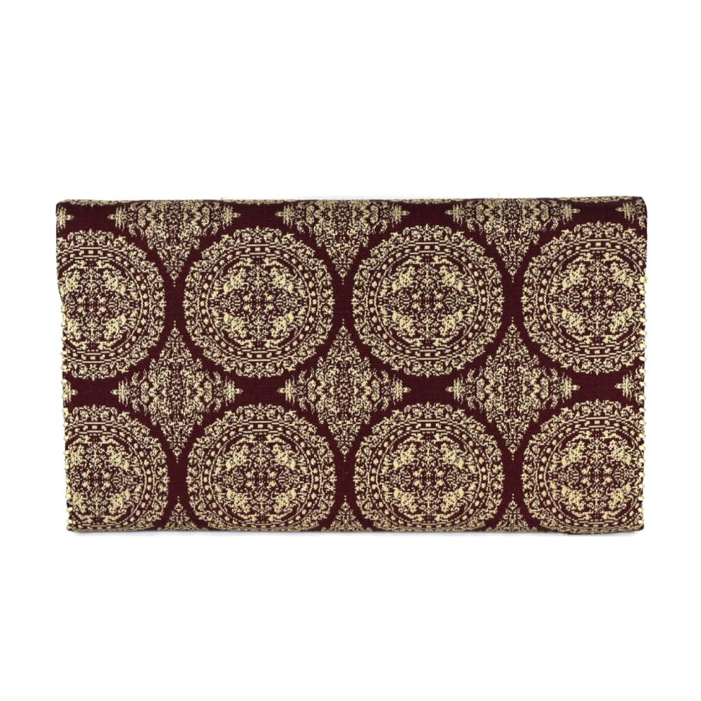 Cloth Kaishi Tenpyo Hunting Pattern Tatsumura Tatsumura Art Tea Utensils Three-fold Scissors, Paper, Brocade, Split, Textiles,
