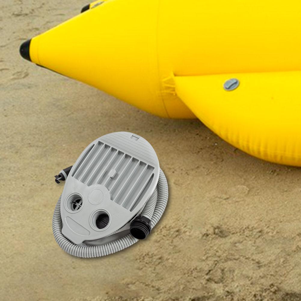 5L Boat Foot Pump Anti-Slip High Foot Pump Portable Inflatable Air Pump for Inflatable Boats Beds Swimming Rings