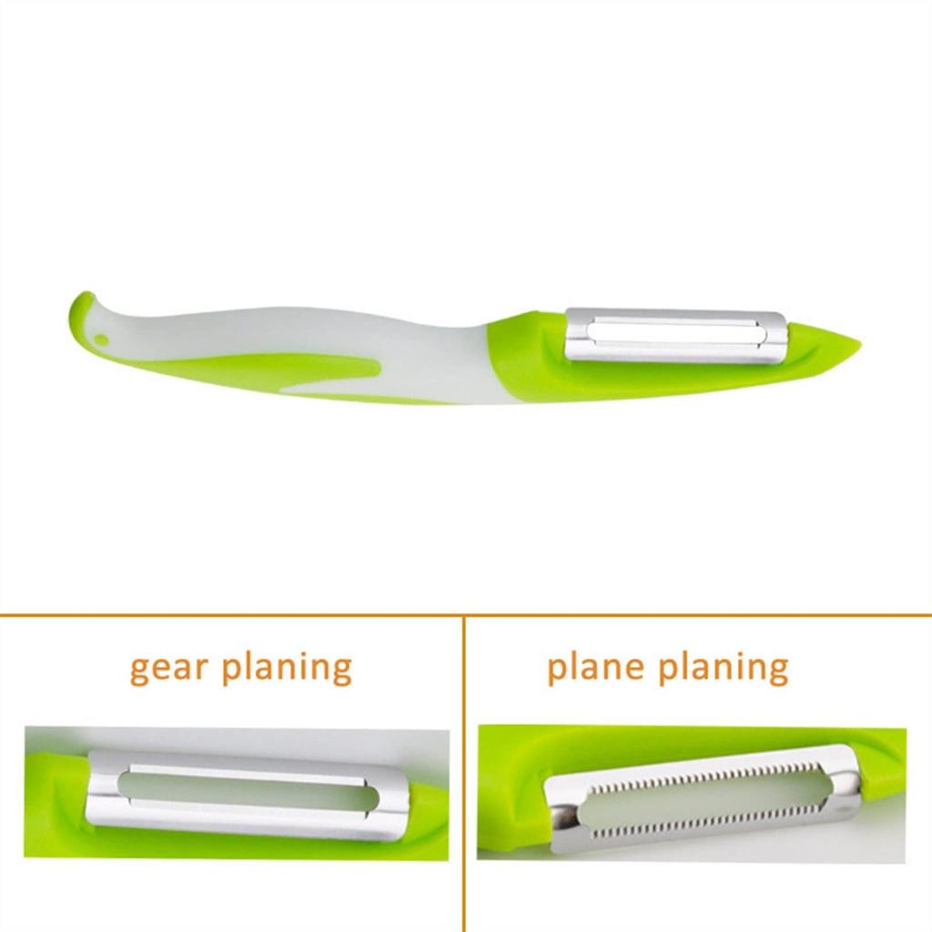 Portable Peeler Scraper Kitchen and Household Use Stainless Steel Potato Peeler Melon Slicer Multi Peeling Kitchen Gadgets