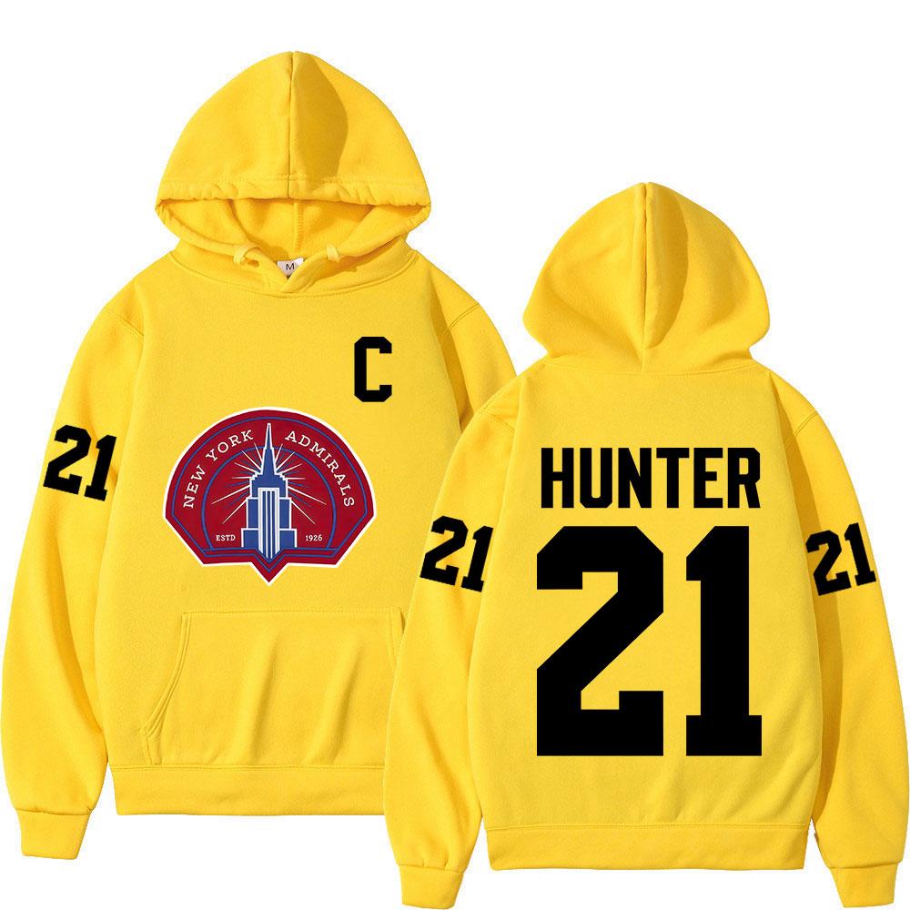Heated Rivalry Scott Hunter 21 New York Admirals Hoodies Men's Women Hip Hop Fashion Sweatshirts Casual Long Sleeves Pullovers