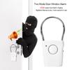 120dB Touch Sensor Door Handle Alarm Anti Theft Vibration Window Burglar Alert Home Security