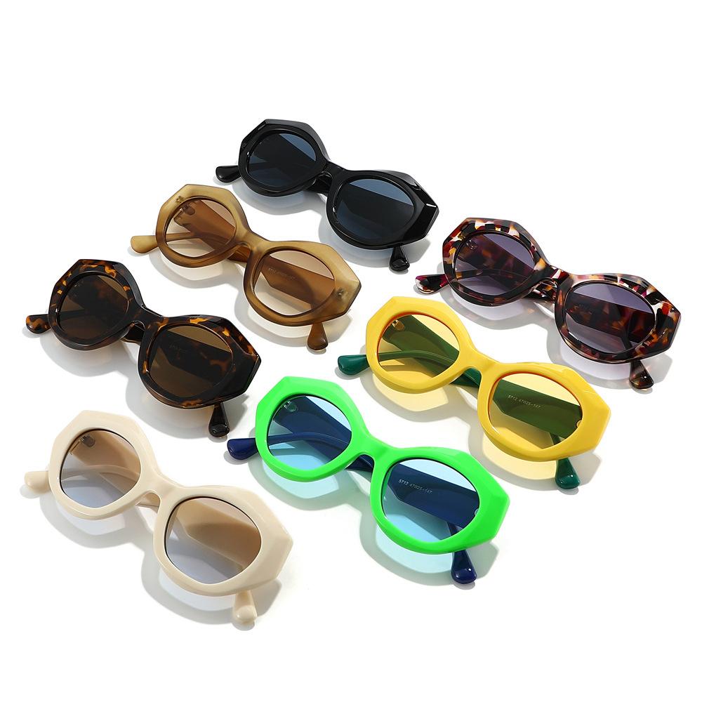 Fashion Small Frame Cat Eye Sunglasses Women's INS Style Versatile Street Style Shades Outdoor Travel UV Protective Eyewear