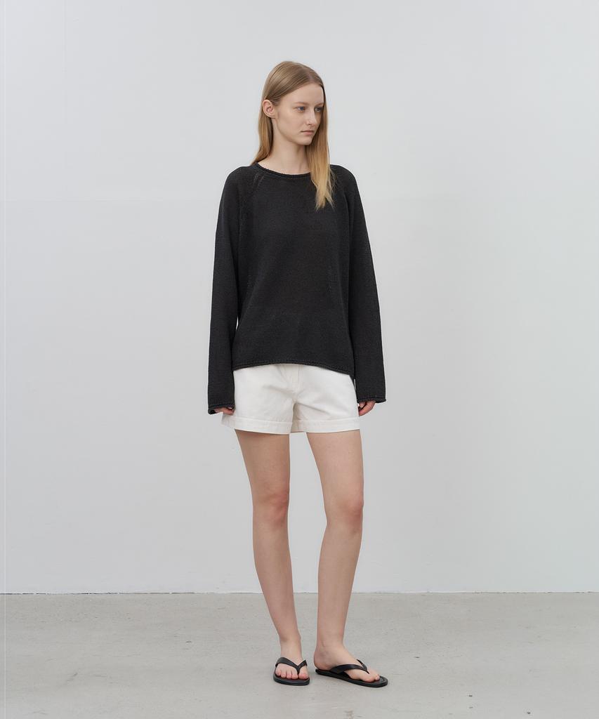 Loteu Paper Cotton Rolled Knit_3 Color