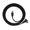 Cablecc RJ45 Vision Flexible Patch Cable with Screw Locking CAT6 for Gigabit Ethernet CCD Data and Tray High-Flex (Up Angle)